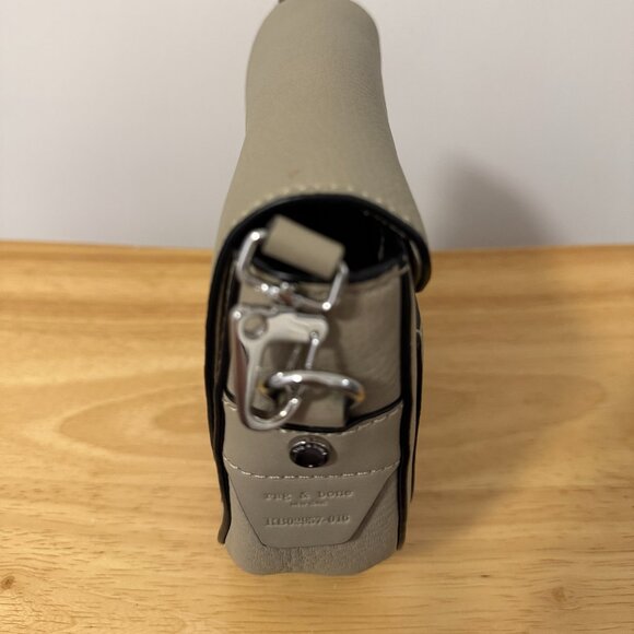 Rag & Bone Mini Flight Saddle Bag in colour clay - Picture 4 of 9